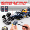 1/24 2023 F1 Red Bull RB19 №1 Макс Ферстаппен №11 Формула Переса Гоночний автомобіль Alfa Romeo C42 Будівельний блок Модель Іграшковий автомобіль Цеглинки