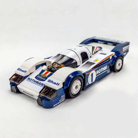 232PCS MOC 956 1982 рік Le Mans Speed ​​Champion Building Block City Sports Racing Car Пазл для складання DIY Подарункові дитячі іграшки