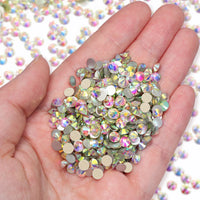 SS3-SS30 Gold Bottom Flat Back Glass High Quality Crystal Rhinestones