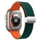 green orange-silver / 38mm 40mm 41mm (42mm S10 & S11)