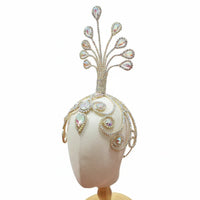 Peacock Rhinestone Headpiece