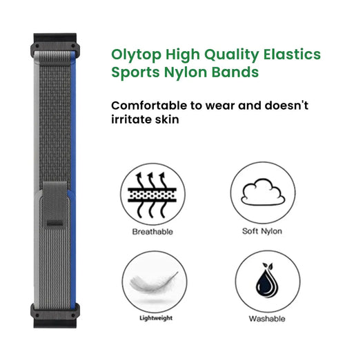 Garmin Nylon Velcro Strap - QuickFit Breathable Design