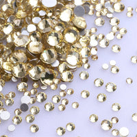SS3-SS30 Yellow Series Hot-Fix Glass Flat Back Rhinestones