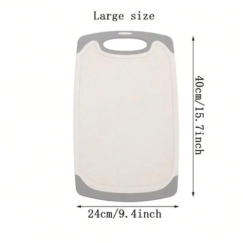 1/3PCS kitchen household imitation marble can hang non-slip classification vegetables meat fruit multi-functional cutting board