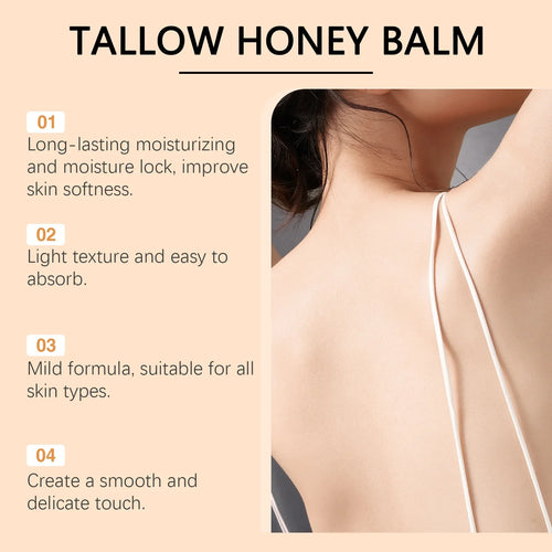 Beef Tallow Face Cream Improve Dry Dullness Lift Facial Brightening Skin Care Products Smooth Fine Lines Moisturizing Body Cream