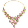 Multicolored Rhinestone Crystal Necklace