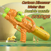 Children's Water Gun Toy Double Nozzle Water Gun Dinosaurs Shark Water Gun Toy, Water Battle, Family Party Game Pool Beach Toys