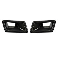 For Nissan 350Z Z33 2003-2009 Front Engine Hood Air Vent Bumper Bonnet Scoop Cover Trim Carbon Fiber Car Upper Outlet Duct Frame