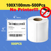 4x6 Shipping Label Printer WiFi Bluetooth USB Thermal Sticker Maker Desktop Barcode Printer for High Speed Express Airway Bill