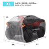 Quad Bike ATV Cover Universal 190T Waterproof Motorcycle Vehicle Scooter Kart Motorbike Covers M L XL XXL XXXL Black Silver