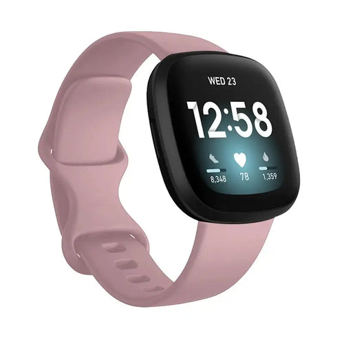 Fitbit Versa & Sense Silicone Band - Durable Stylish Straps
