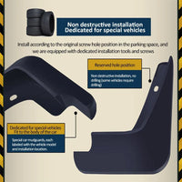 For Honda Civic MK8 2006 2007 2008 2009 2010 2011 Mud Flaps Mudguards Anti-splash Guards Front Rear Wheel Fender Car Accessories