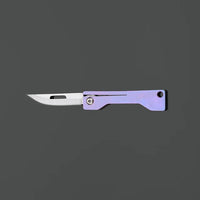 Titanium Alloy TC4 Mini Folding Knife EDC Portable Keychain Pendant Knife Express Unpacking Pocket Knife Gift EDC Tool