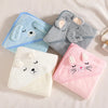 Cartoon Baby Bath Towels Soft Newborn Hooded Towel Blanket Cute Toddler Bathrobe Warm Sleeping Swaddle Wrap for Boys Girls 2023