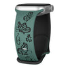 Apple Watch Engraved Silicone Strap - Comfortable Waterproof Band