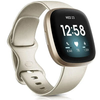 Fitbit Versa & Sense Silicone Bands - Lightweight Minimalist Design
