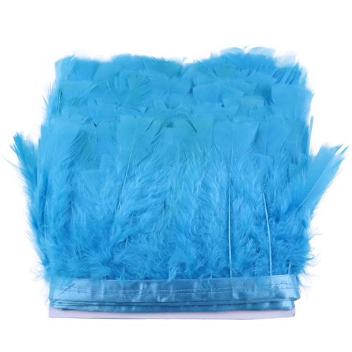 Professional Turkey Feather Fringe Trim 10-15cm