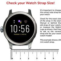 COROS Nylon Band Strap For Smartwatch - Breathable Sport Loop