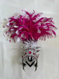 The Stardust Luminary Crown – Pink & Lavender Samba Carnival Headdress