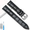 black-silver buckle / 24mm