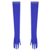 Rhinestone Latin Dance Dress, Mesh Tiered Tassel Bodysuit & Long Gloves Set