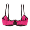 Lace Underwire Half-Cup Balconette Bra