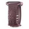 Apple Watch Silicone Band - Floral Engraved - Stylish Design