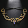 Rhinestone Drop Head Chain Headpiece