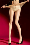 Plus Size Oil Glossy 1D Ultra-Thin Shaping Pantyhose High-Elasticity Tights