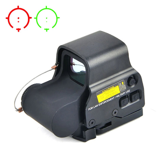 558 Red Dot Sight Holographic Sight Red Green Dot Reflex Sight with Picatinny Weaver 20mm Quick Release Mount