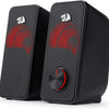 Redragon GS500 Stentor USB PC Gaming 2.0 Channel Stereo Desktop Computer Speaker Backlight