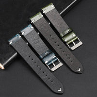 Polar Vantage, Grit X & Ignite Oil-Waxed Leather Band, Accent Stitches