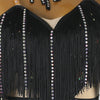 Professional Latin Dance Competition Dress & Tassel Fringe Performance Outfit