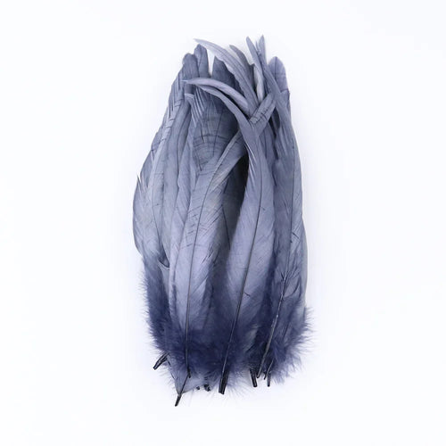 100PCS Natural Rooster Tail Feathers (25-40CM)