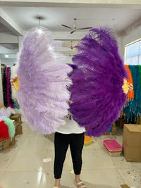130CM Ostrich Feather Fans
