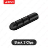 JEYI Adhesive Cable Holder Clips Cord Management Wire Organizer for Desktop USB Charging Cable Nightstand Power Cord Mouse Cable