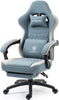 Gaming Chair Breathable Fabric Computer Chair with Pocket Spring Cushion,Comfortable Office Chair with Gel Pad and Storage Bag