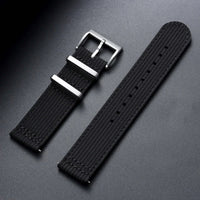 Amazfit Nylon Ribbed Watch Band Quick Release Sport Strap For Smartwatch