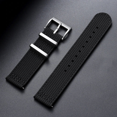 Motorola Moto Smartwatch Bands Ribbed Nylon Canvas Quick Release Watch Strap