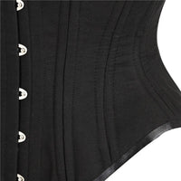 20 Steel Bone Cotton Underbust Corset Heavy Duty Waist Trainer Cincher