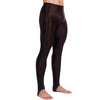 Men's Oil Glossy Sheer High-Stretch Pencil Pants Satin Smooth Leggings