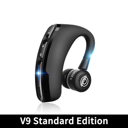 Hot Sell V8S/V9S Earphone Bluetooth 5.0 Business Handsfree Wireless Headphone Stereo Waterproof Sports Earbuds Haedset With Mic