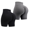 2 Pcs TKITK 2.0 Dynamic Shorts Pro Solid Surnch Seamless Women Soft  Fitness Outfits Yoga shorts Gym Running Bike Wear