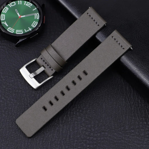 Motorola Moto Watch Bands - Quick Release Leather Smartwatch Straps