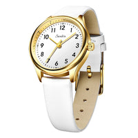 Gold Stainless Steel Women's Watch Quartz Minimalist