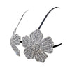 Handmade Crystal Flower Embroidery Rhinestone Costume Bra