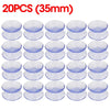 5/20PCS Double Sided Plastic Suction Cup Vacuum Non-slip Clear Sucker Pad for Glass Car Window Table Top Spacer DIY Soap Holder