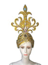 Brazil Rio Spanish Cuba Santiago Havana Venice Dionysia carnival Float Mask dress masque ball costume samba Golden Crown
