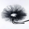Fluffy Mesh Clown Ruff Collar & Vintage Masquerade Circus Costume Accessory