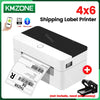 4x6 Shipping Label Printer WiFi Bluetooth USB Thermal Sticker Maker Desktop Barcode Printer for High Speed Express Airway Bill